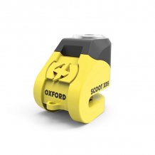 Zámok na kotúč OXFORD Scoot XD5 žltý