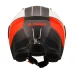Otevřená přilba na motorku LS2 OF616 Airflow II Cover bílá matná/červená