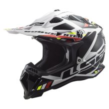 Motokrosová prilba LS2 MX700 Subverter Stomp bielo/čierna