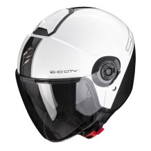 Otevřená přilba SCORPION Exo-City II Carbo bílo/černá