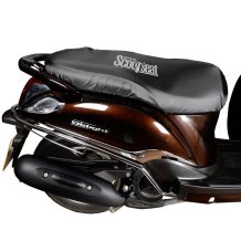 Plachta na sedlo skútru OXFORD Scooter Seat Cover čierna