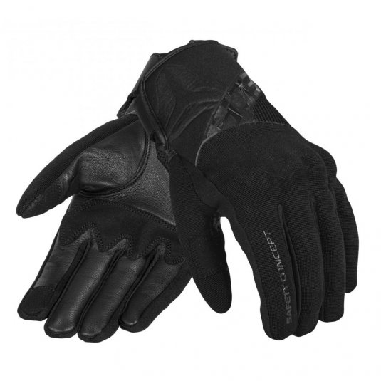 Letné rukavice na motocykel SECA X-Stretch II čierne