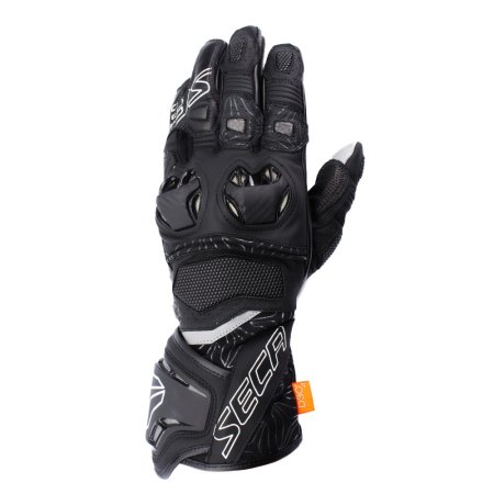 Moto rukavice SECA Ukemi Pro černé