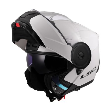 Vyklápěcí přilba na motorku LS2 FF902 Scope II Solid bílá