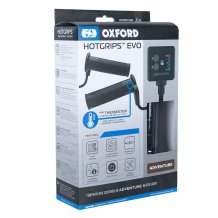 Vyhrievané rukoväte na motorku Oxford Hotgrips Evo Adventure čierne