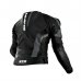 Kožená bunda na moto SHIMA STR Black čierno/sivá