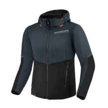 Dámska mikina na motocykel SHIMA Daybreaker Lady šedo/čierna