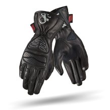 Dámske kožené moto rukavice SHIMA CALDERA MFI + čierne
