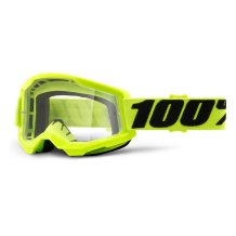 Motokrosové okuliare 100% STRATA 2 žlté fluo