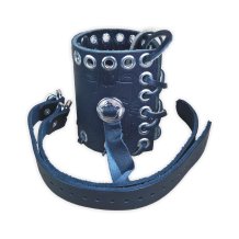 Kožený držiak nápoje na motocykel