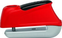 Moto zámek s alarmem na kotouč ABUS Trigger 345 Alarm red