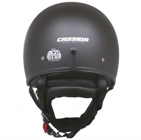 Helma na motorku CASSIDA Police černá/matná