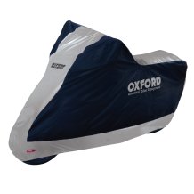 Plachta na motocykl OXFORD Aquatex typ 2016 černá/stříbrná
