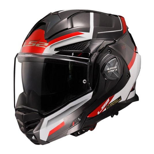Překlápěcí přilba na motorku LS2 FF901 Advant X Spectrum černo/bílo/červená