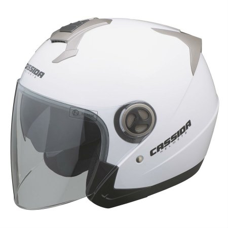 Otevřená helma CASSIDA Magnum bílá