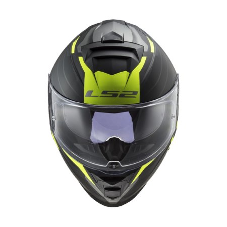 Integrální přilba na motorku LS2 FF800 Storm II Nerve černá/žlutá fluo
