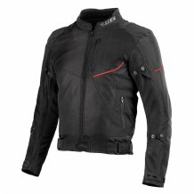 Letní bunda na motorku SECA Aero III černá