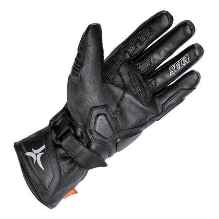 Kožené rukavice na motocykel SECA Turismo III čierne