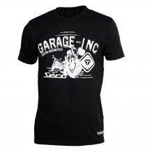 Tričko SECA Garage černo/bílé
