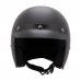 Retro helma na motorku MTR Jet černá matná