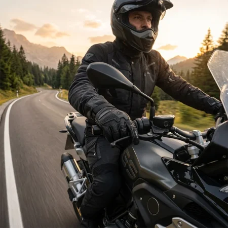 Rukavice na motorku SECA Journey III černé