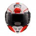 Překlápěcí přilba na motorku LS2 FF901 Advant X Metryk bílá/červená/černá