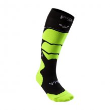 Ponožky PSí Neon čierna/žltá fluo