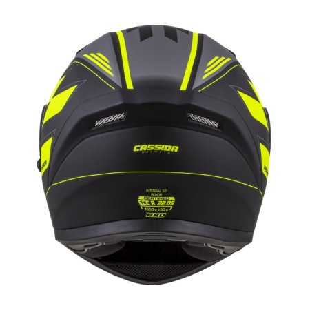 Integrálna prilba CASSIDA Integral 3.0 RoxoR čierno/šedo/žltá fluo