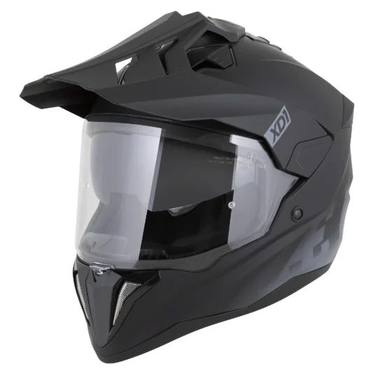 Enduro helma na motorku ZED XD1 černá matná/tmavě šedá