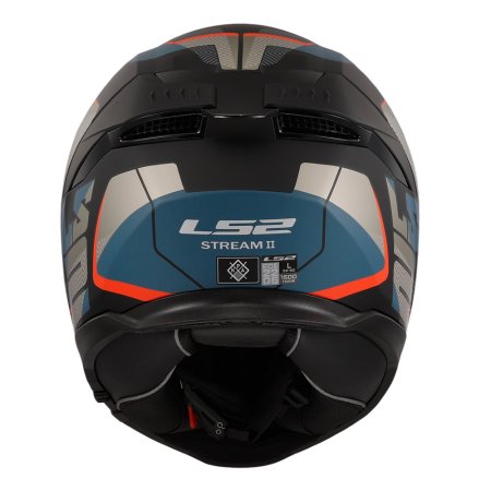 Integrální přilba na motorku LS2 FF808 Stream II Road černá/modrá