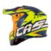 Motokrosová prilba CASSIDA Cross Pro 2 Contra modro/oranžovo/fluo žltá