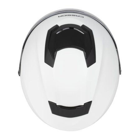 Otevřená prilba na motorku CASSIDA Jet Tech 2.0 Solid bílo/černo/šedá
