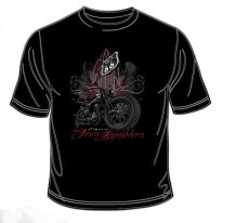 Tričko s motorkou IRON RUMBLERS ROUTE 66 panské