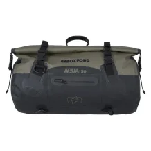 Vodotěsný vak OXFORD Aqua T-50 Roll Bag 50 l černý/khaki