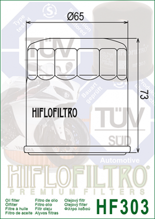 Olejový filtr HIFLOFILTRO HF 303C
