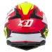 Motokrosová helma ZED X1.9 Targa červená/žlutá fluo/černá/bílá