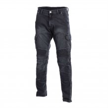 Kevlarové džínsy SECA Square čierne