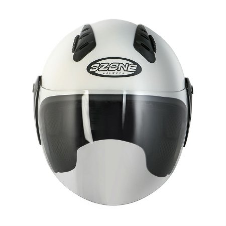 Otevřená moto helma OZONE HY-818 bílá
