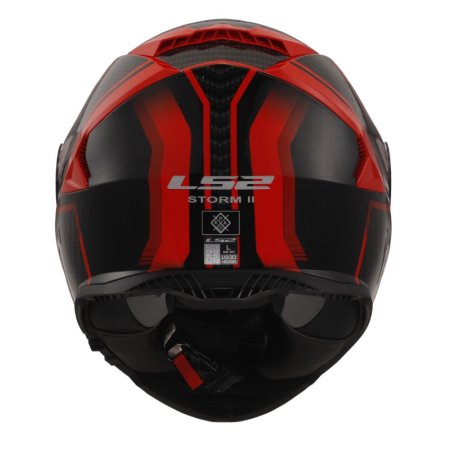 Integrální přilba na motorku LS2 FF800 Storm II Tracker černo/červená