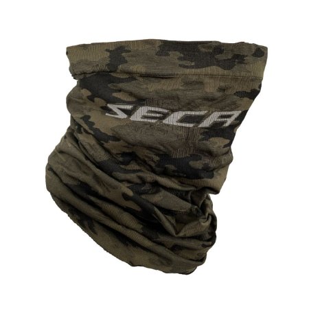 Multifunkční nákrčník SECA Clint Camo zeleno/černý