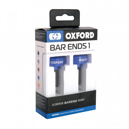 Závaží do řídítek OXFORD Bar Ends 1 modré
