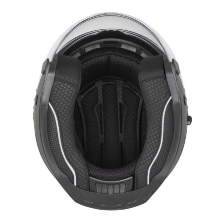 Otevřená prilba na motorku CASSIDA Jet Tech 2.0 Solid bílo/černo/šedá