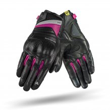 Dámske rukavice na motocykel SHIMA Rush Lady čierno/ružové
