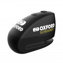 Zámok na kotúčovú brzdu OXFORD Screamer 7 Alarm čierny