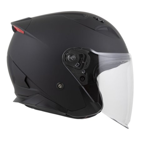 Otevřená přilba na motorku CASSIDA Reflex 2.0 Solid černá matná/šedá