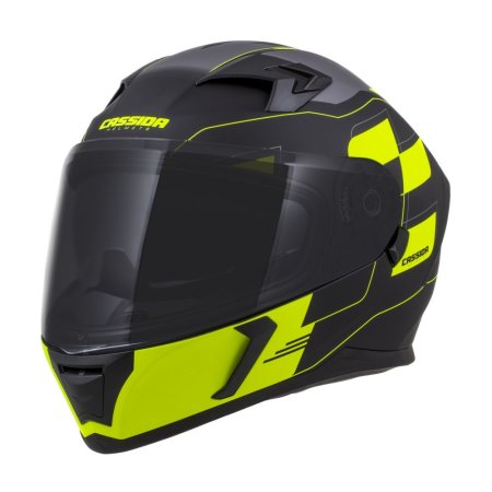 Integrální přilba CASSIDA Integral 3.0 RoxoR černo/šedo/žlutá fluo