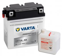 Batérie 6V 11Ah VARTA 6N11A-3A  Powersports Freshpack