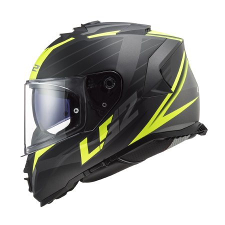 Integrální přilba na motorku LS2 FF800 Storm II Nerve černá/žlutá fluo