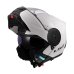 Vyklápěcí přilba na motorku LS2 FF902 Scope II Solid bílá