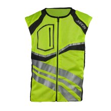 Reflexná vesta na motocykel SECA Signal II fluo žltá